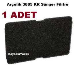 Arçelik 3885 KR Çamaşır Kurutma Makinesi Sünger Filtre , 3885KRE Filtre