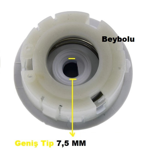 Arçelik Geniş Düğme Takım , Fırın Ocak Düğme 5 Li Takım Gaz Mili Yuvası Geniş Tip - 1