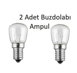 BEKO Buzdolabı Ampul 15 Watt E14 Duy İnce Dip 2 Adet