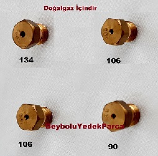 Bosch Ocak Enjektör Doğalgaz Dönüşüm Memeleri Takım - 0