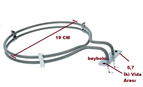 SF103 Turbo Simfer Ocaklı Fırın Turbo Rezistans , Simfer Fırın Turbo Rezistansı - 0