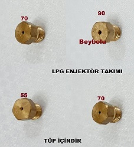 Termikel Lpg , Ocak Lpg Tüp Dönüşüm Enjektör Memeleri 7 MM - 0