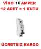 Viko B16 Amper Sigorta 12 ADET = 1 KUTU , W Otomat Şartel 16A 16 A B 16 A - Thumbnail (1)