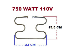 Yeni Arçelik Tost Makinesi Rezistans , 750 Watt - 110 - Seri Bağlantı Rezistansı